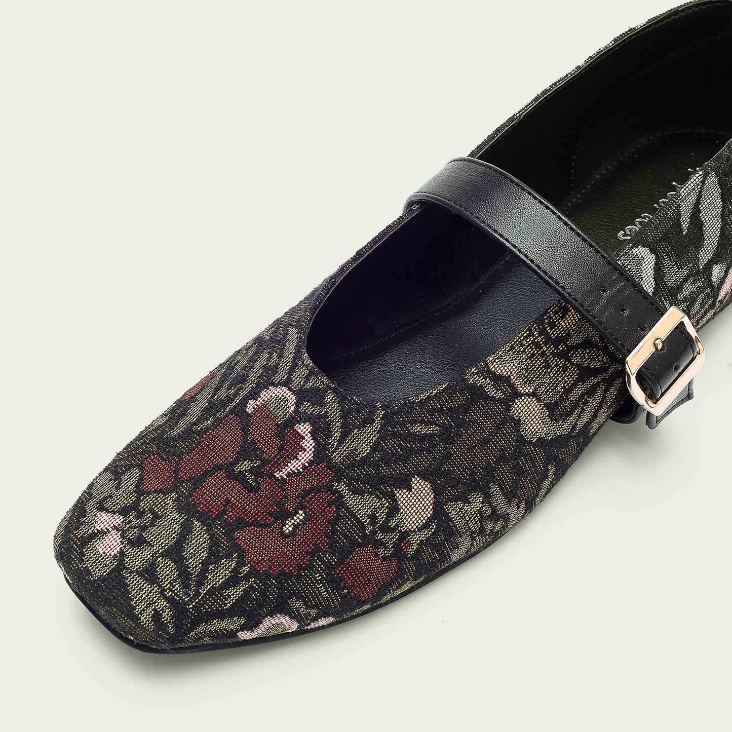 Wildflower Square Toe Mary Jane Flats