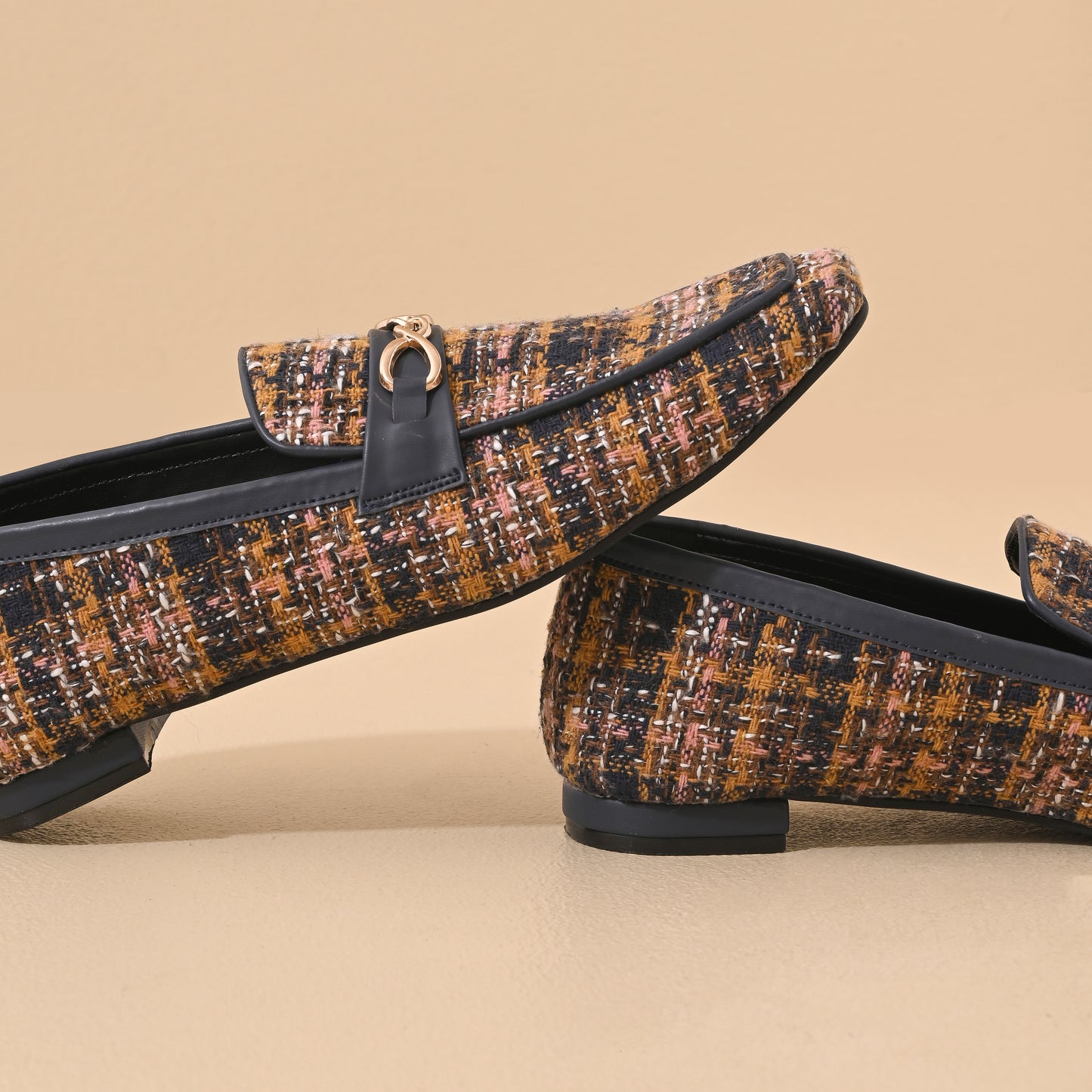 Amber Square Toe Loafers Shoes