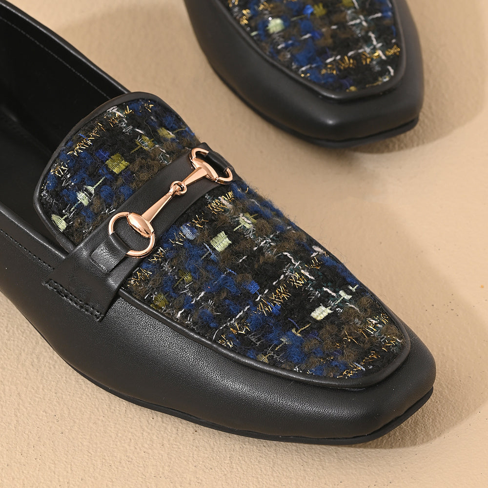 Prussian Square Toe Loafers Shoes