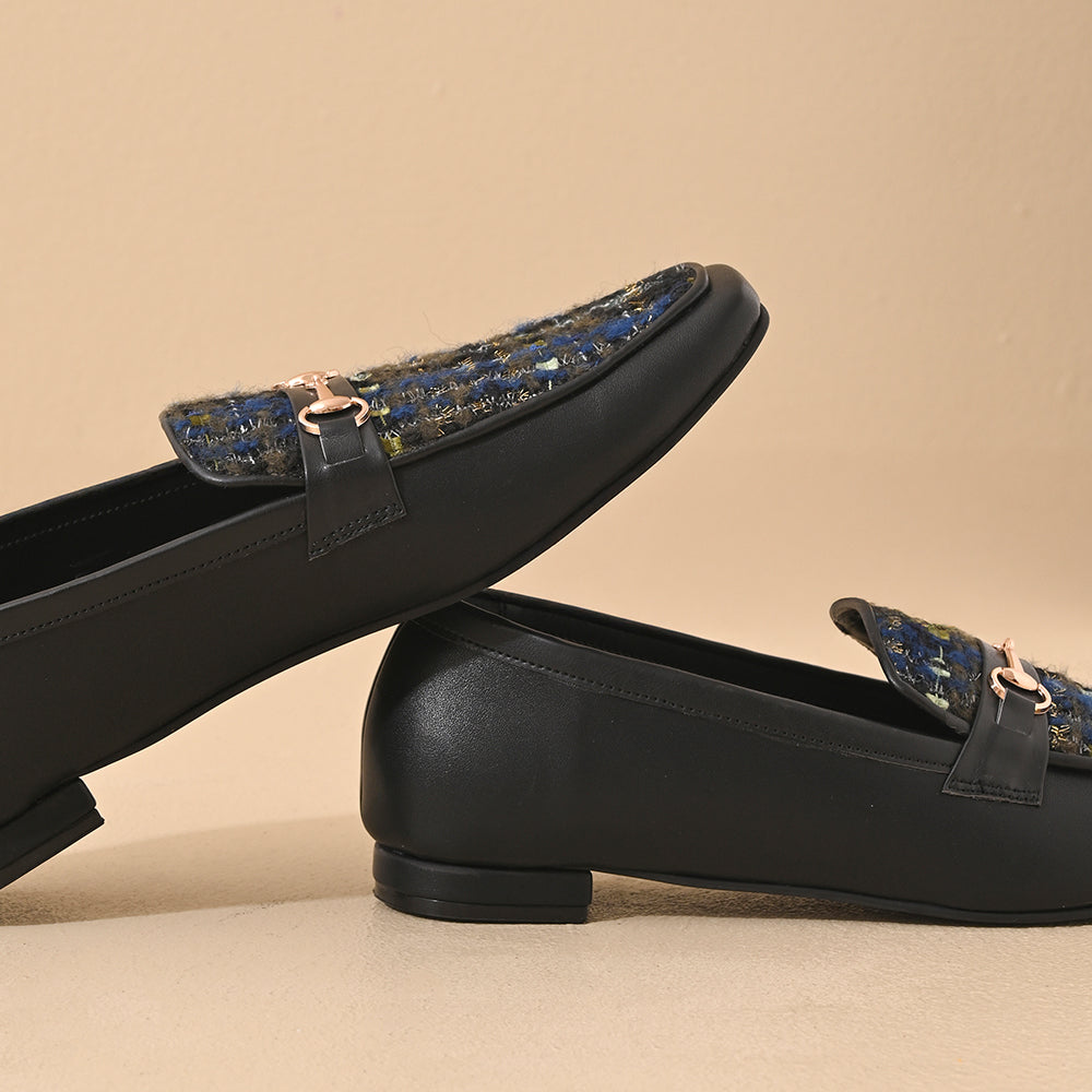Prussian Square Toe Loafers Shoes