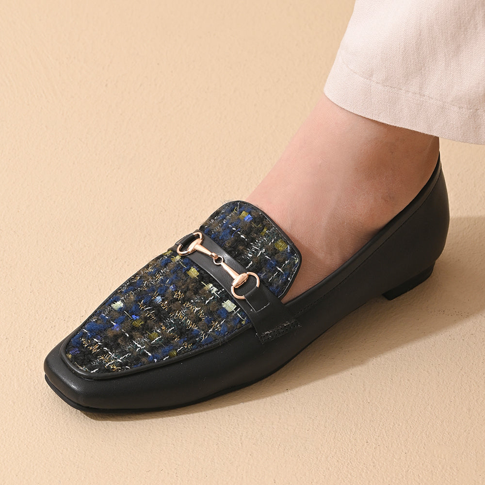 Prussian Square Toe Loafers Shoes