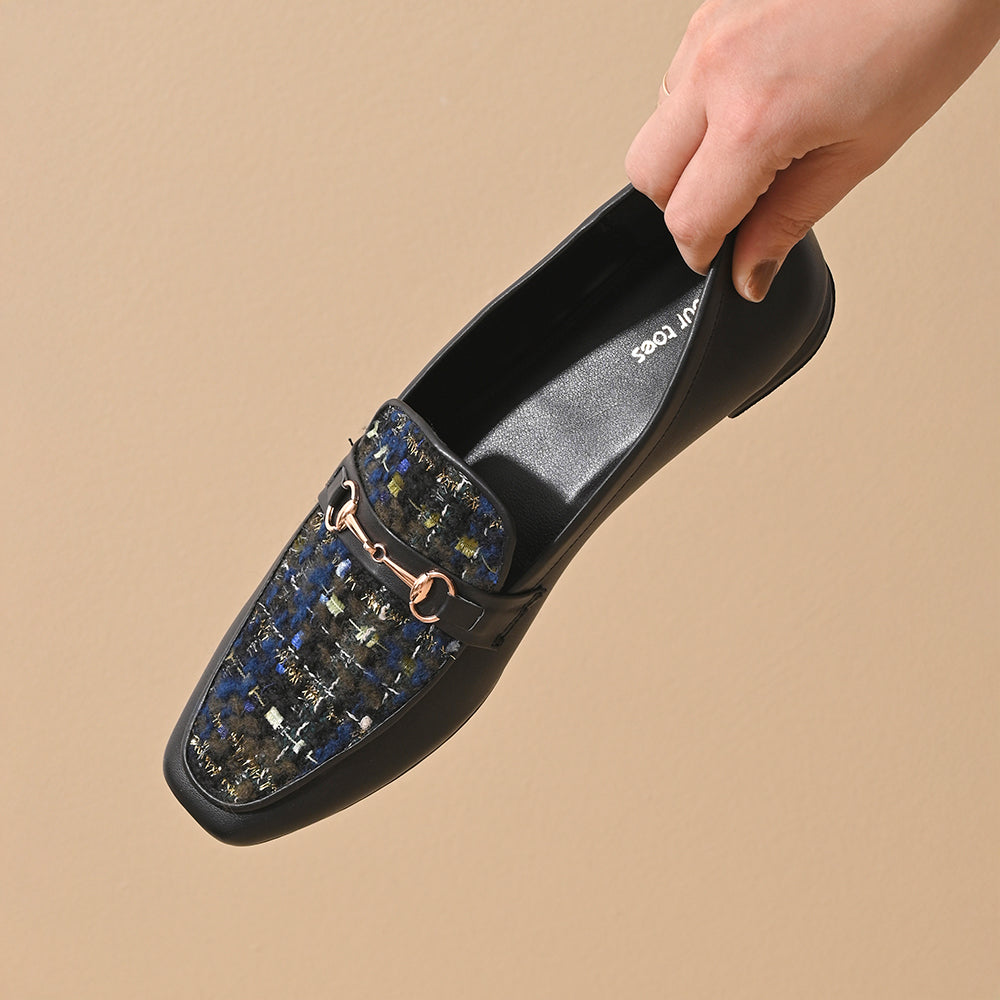 Prussian Square Toe Loafers Shoes
