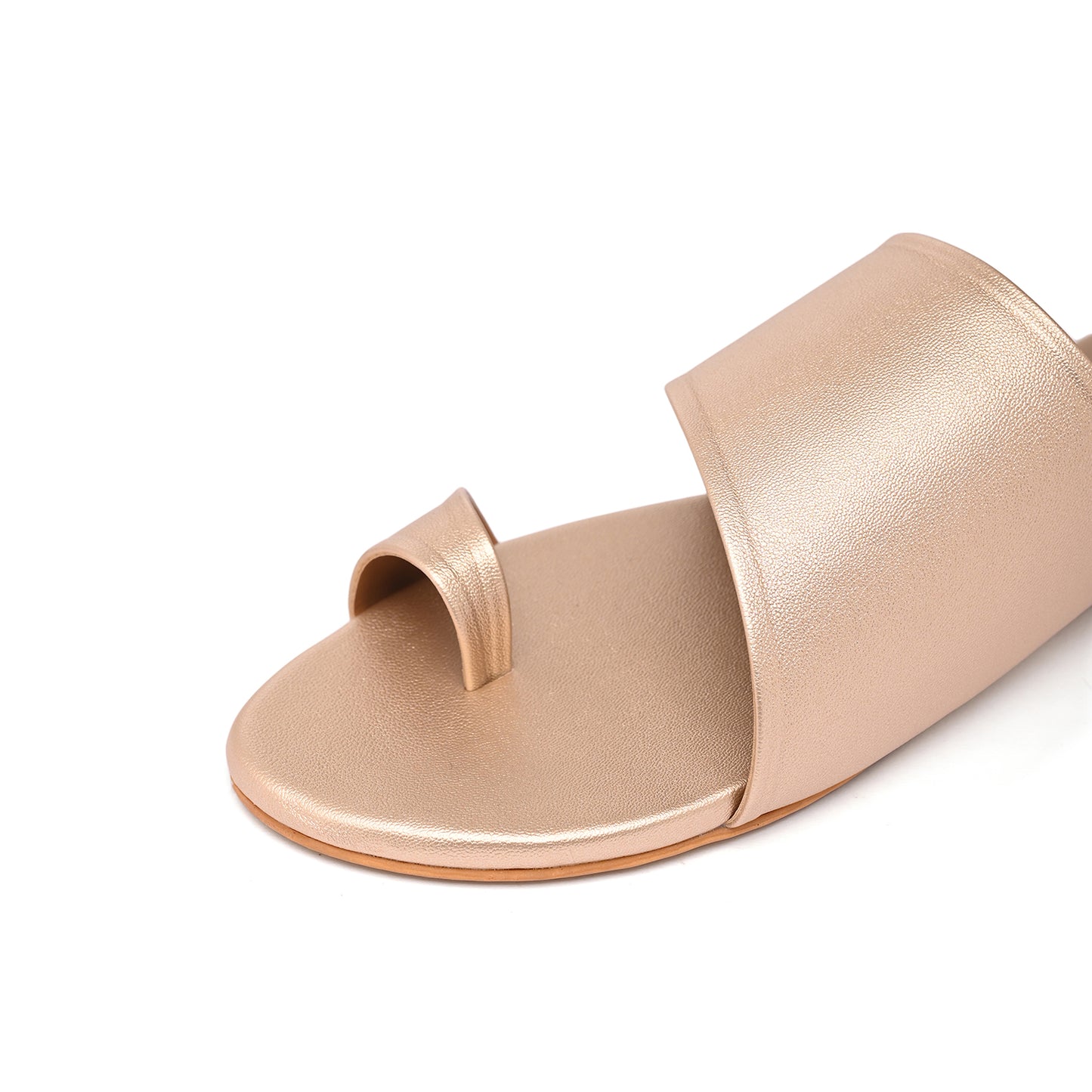 Muted Gold toe ring flats