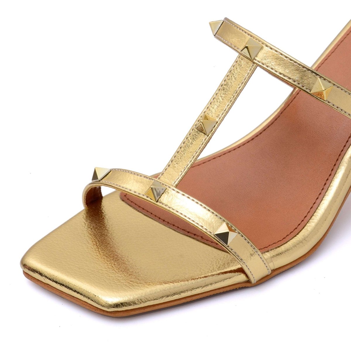 Gold Crush Heels