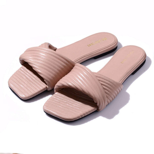 Allure Pleated Sliders