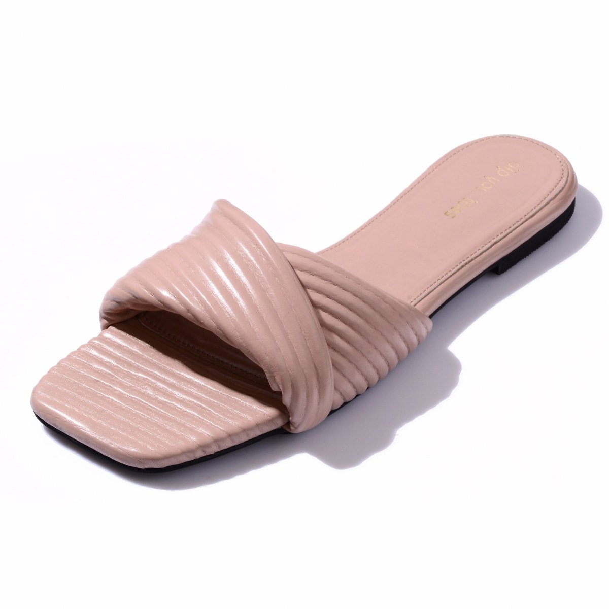Allure Pleated Sliders