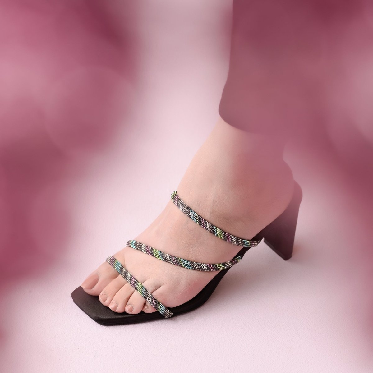 Midnight Glam Heels