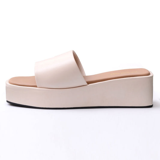 Marshmallow Ivory Platform Sandals