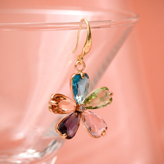 Flower Drop Earrings