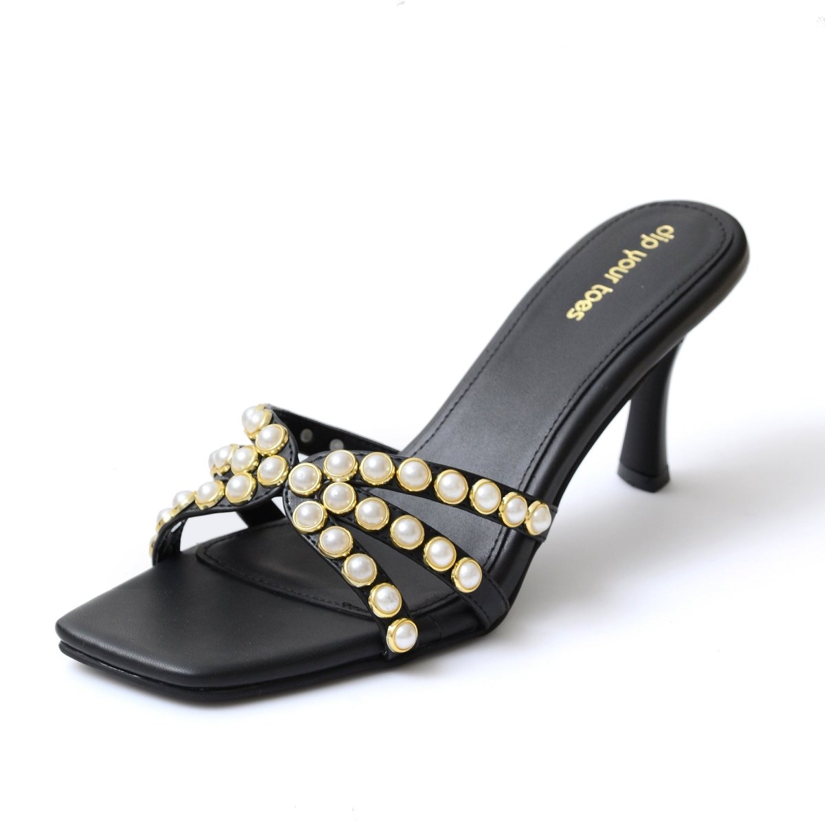 Pearl Embellished Heels