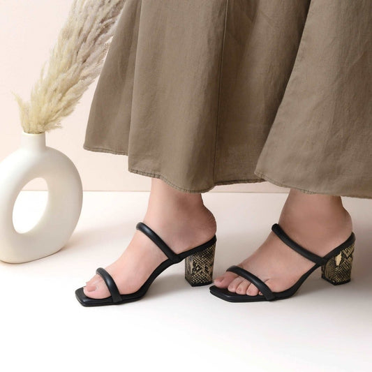 Joyce Animal Print Heels