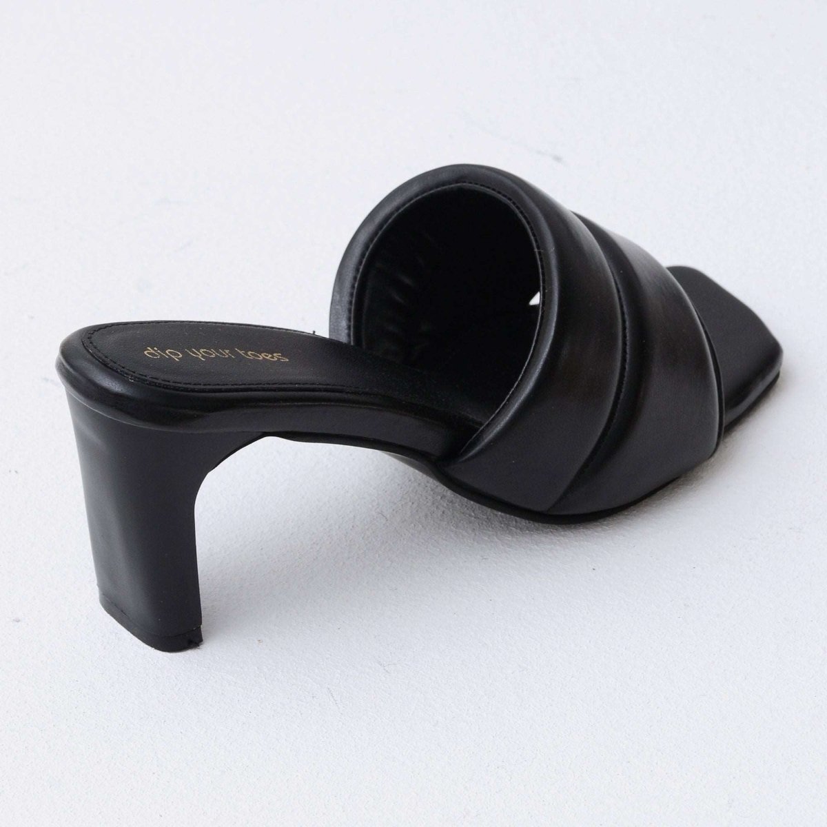 Ebony Cushioned Heels