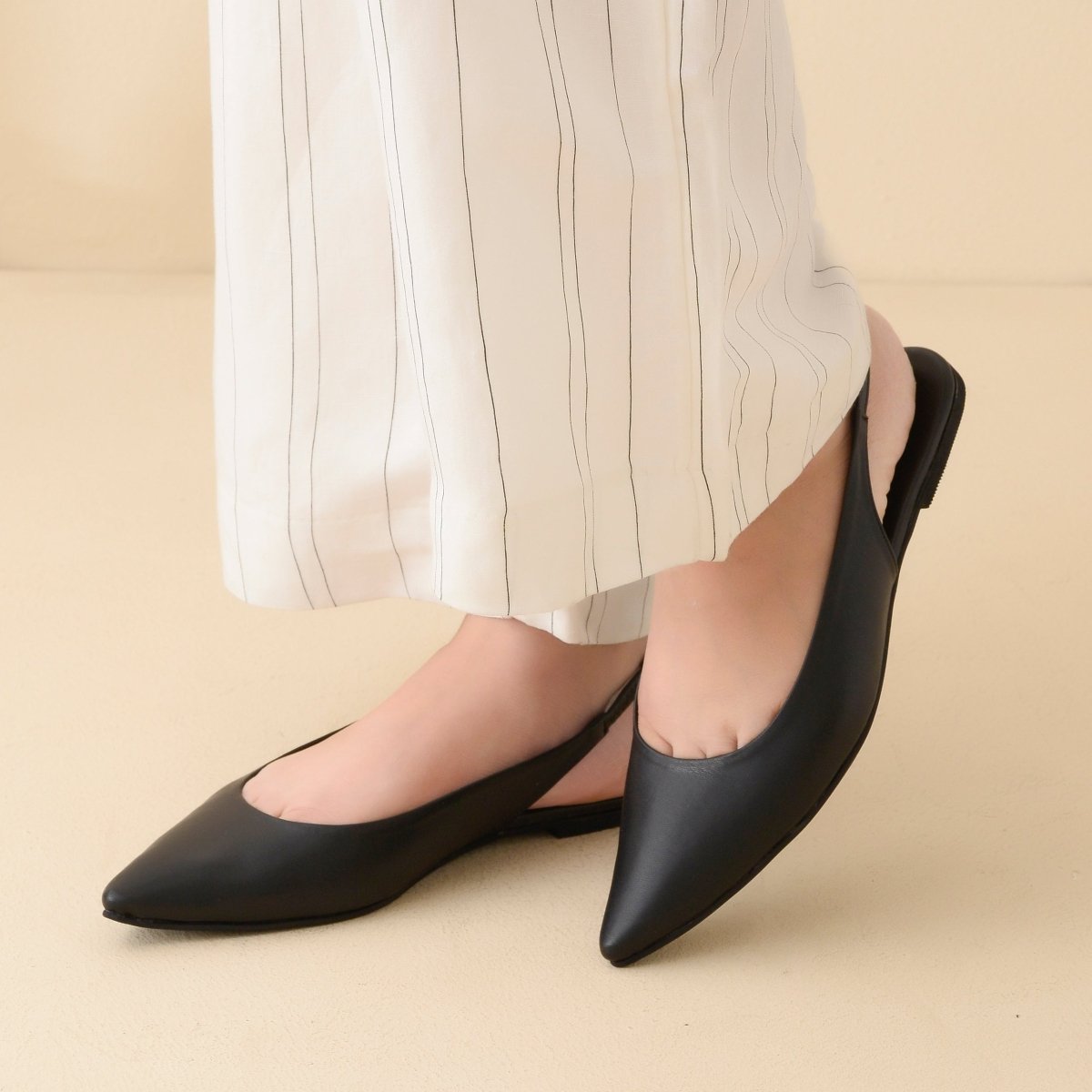 Claire Black mules