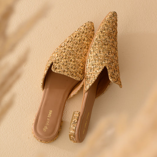 Honey Gold Mules