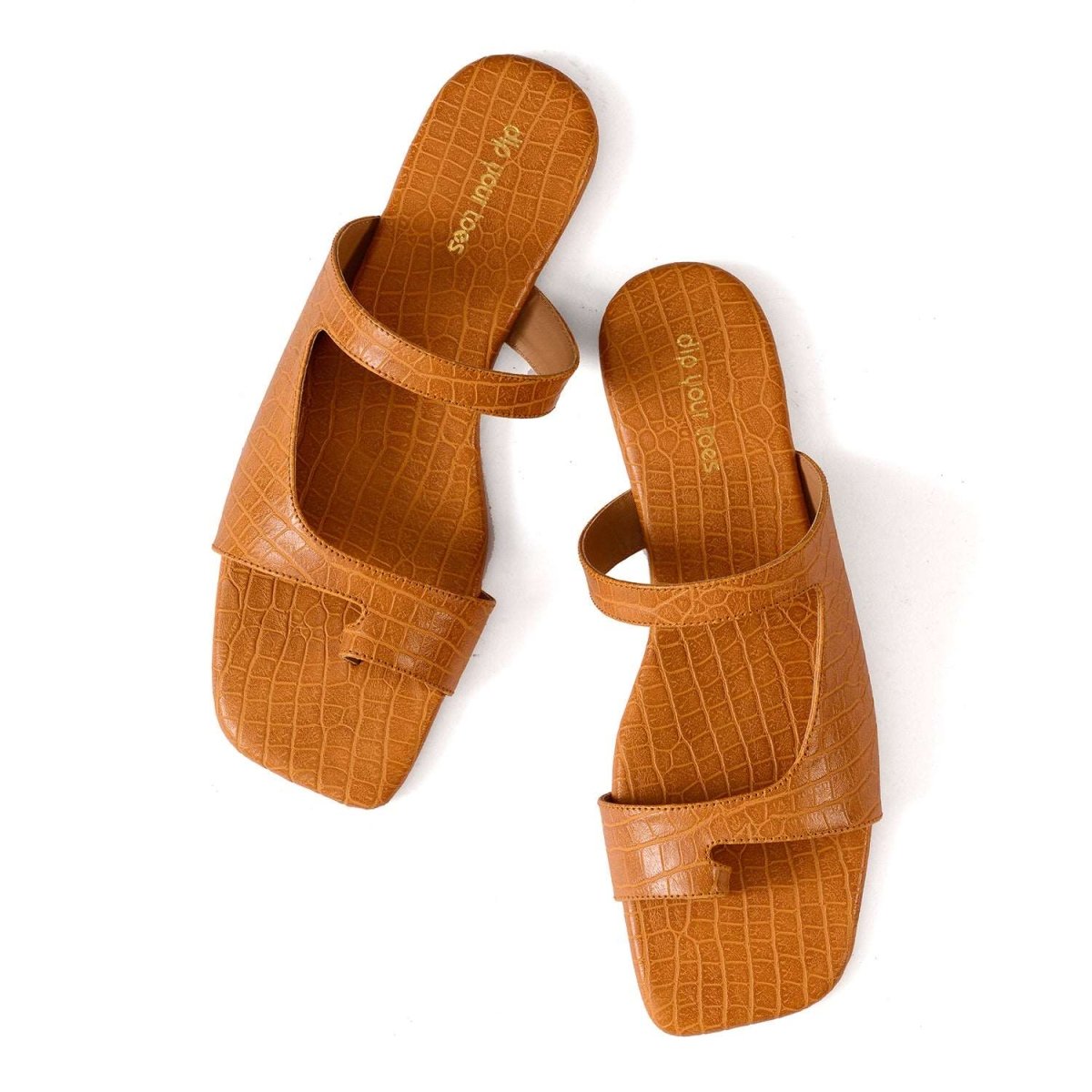 Mustard Indie Flats