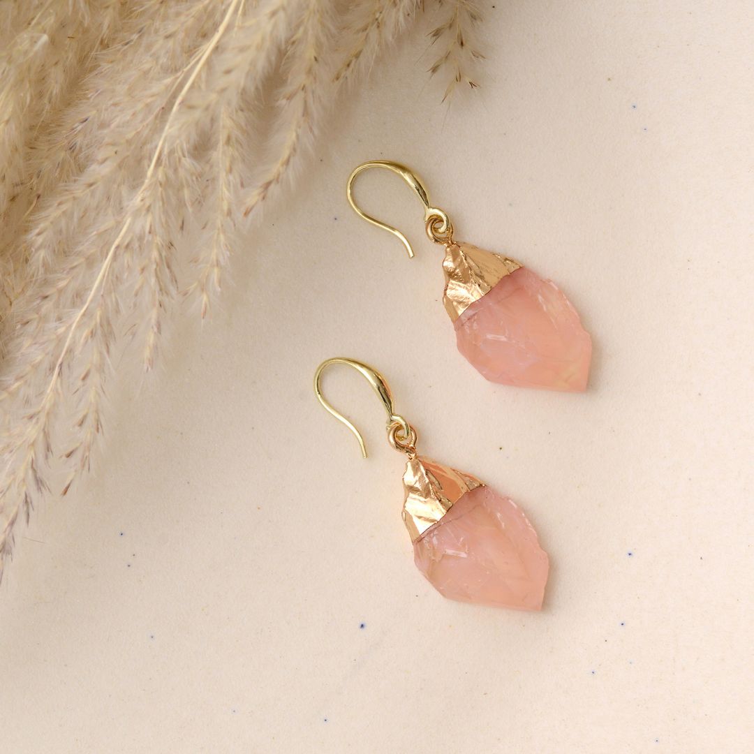 Rose Drop Earrings