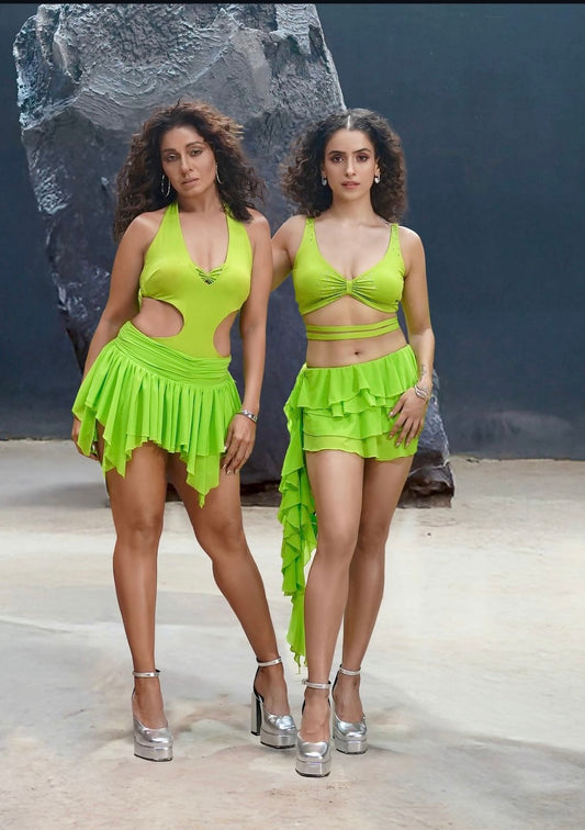 Silver Platform Block Heels