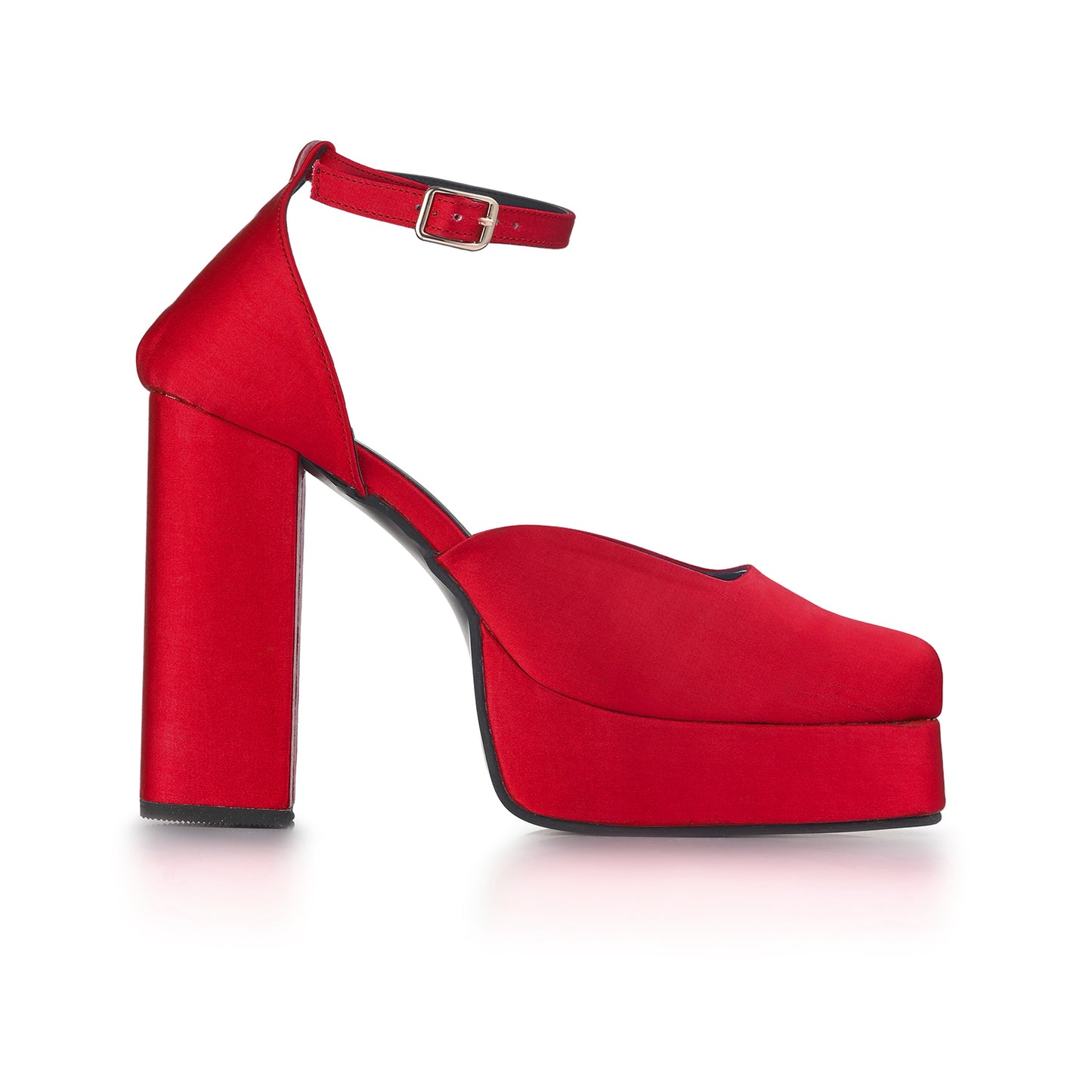 Scarlet Platform Block Heels
