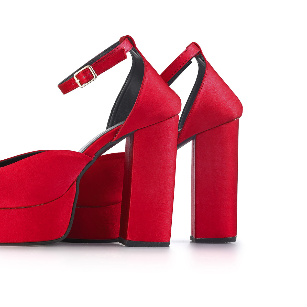 Scarlet Platform Block Heels
