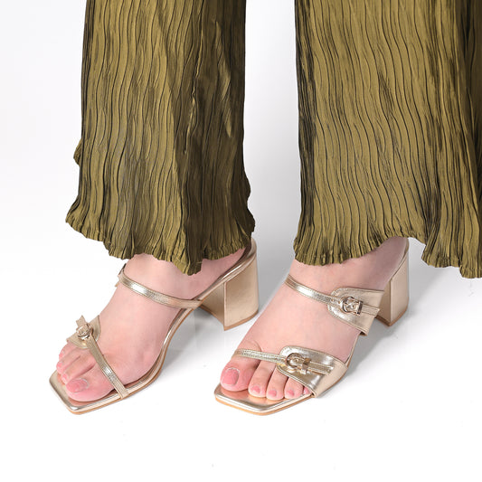 Metal Muse Block Heels