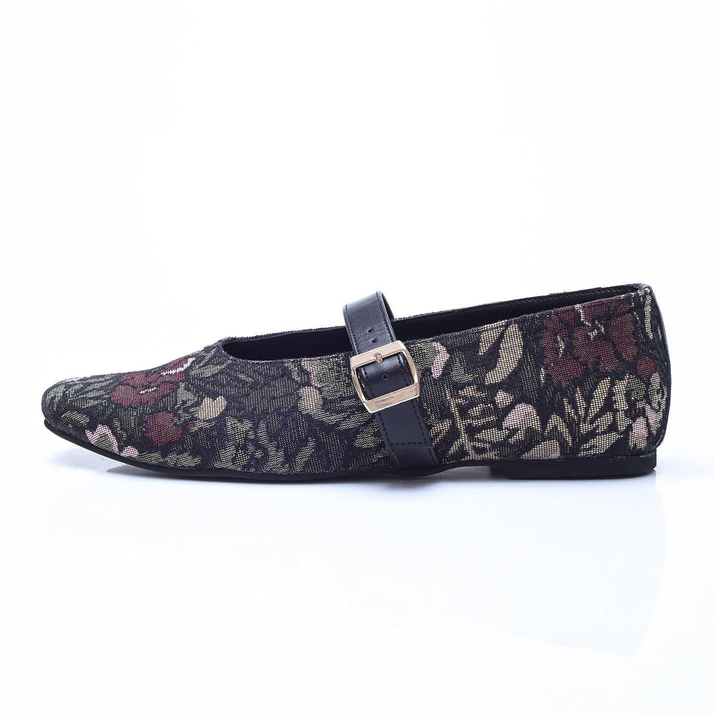 Wildflower Square Toe Mary Jane Flats