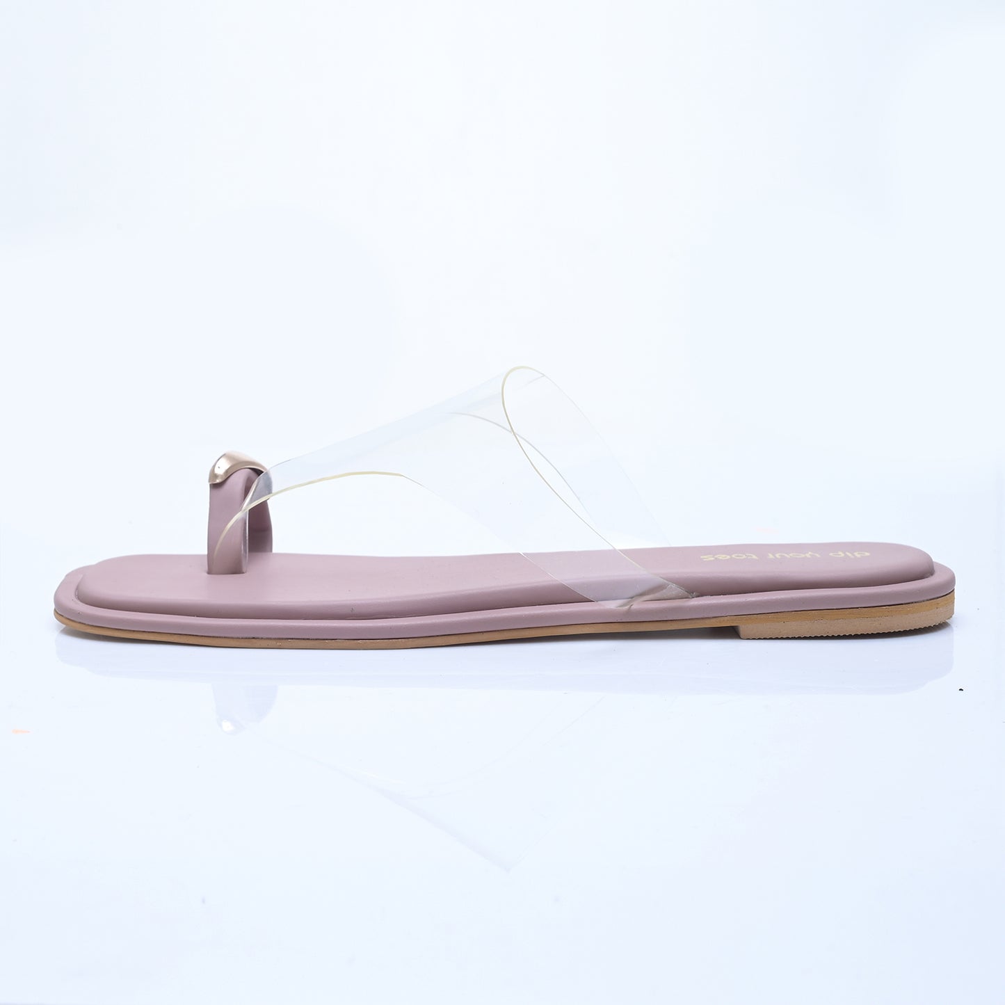 Lavender Toe Ring Detail flats