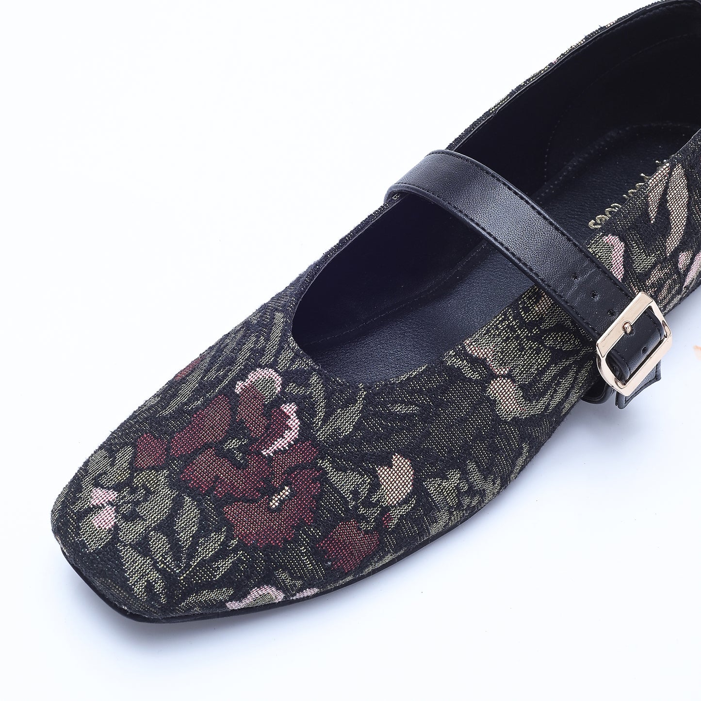 Wildflower Square Toe Mary Jane Flats