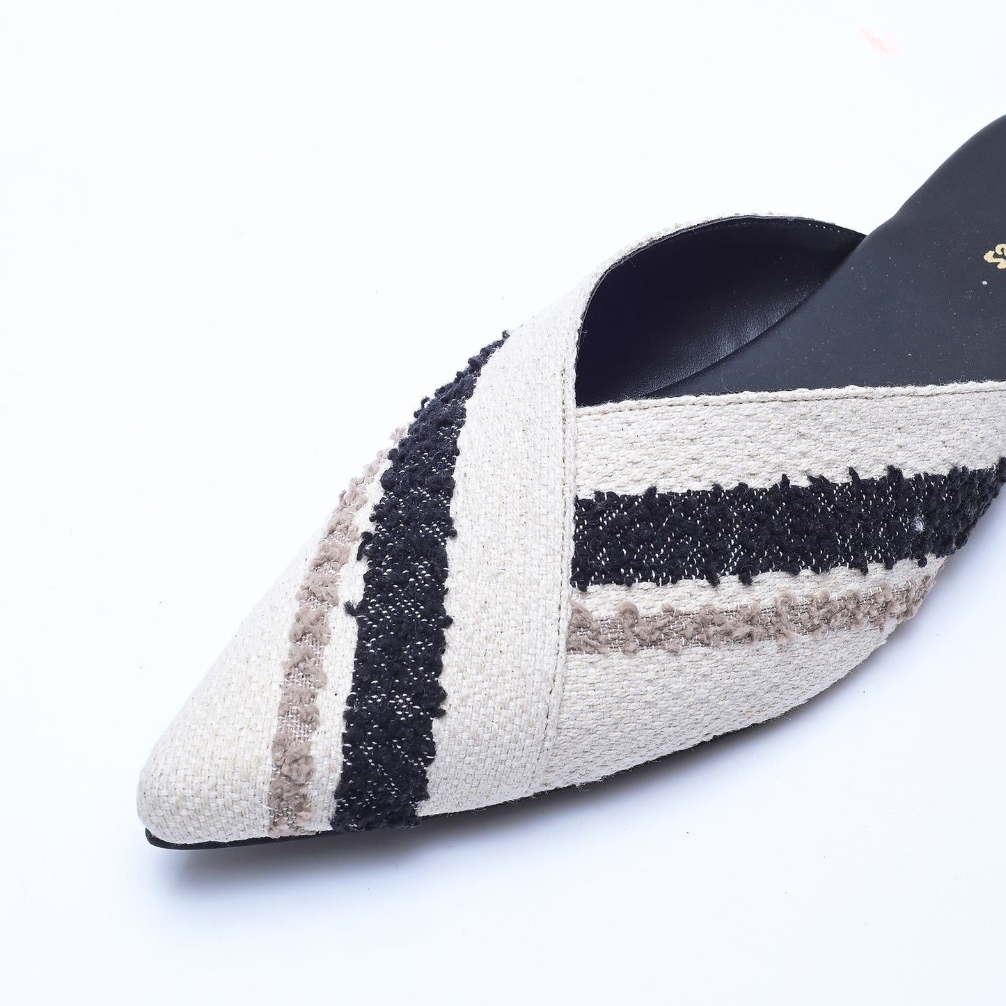 Mono Stripe Mules
