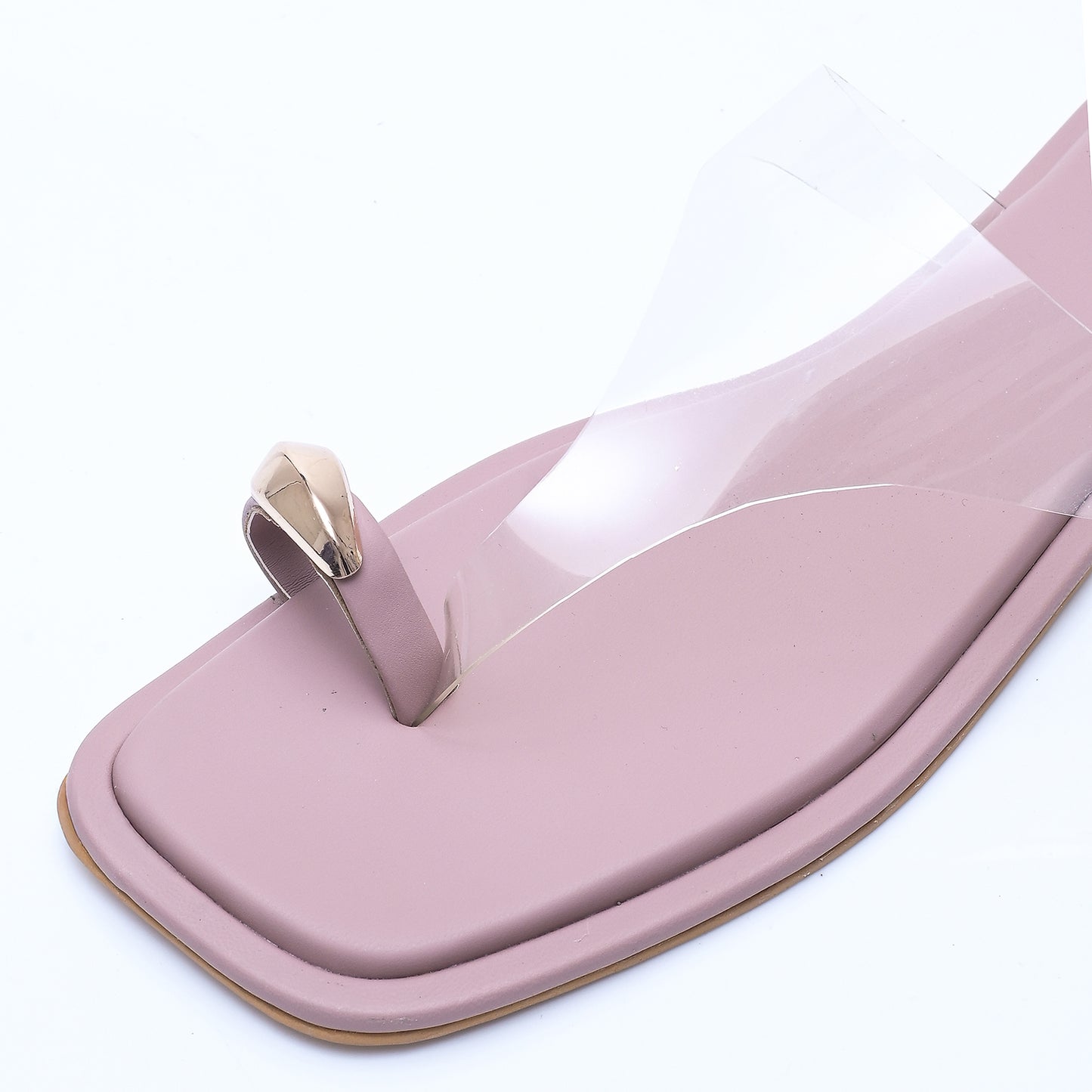 Lavender Toe Ring Detail flats