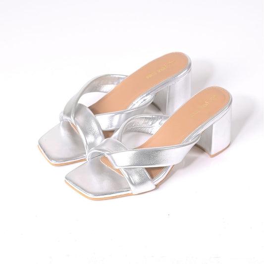 Silver Soft Glide Heels