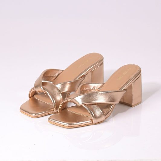 Rose Gold Soft Glide Heels