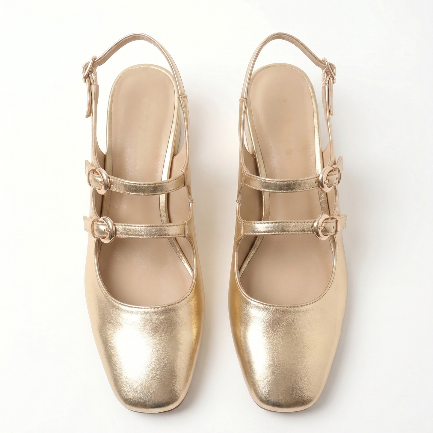 Golden hour Mary Jane Heels