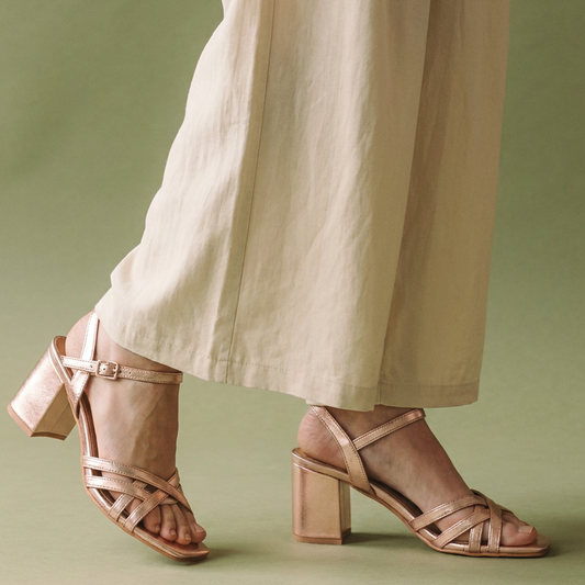 Nova Gold Heels