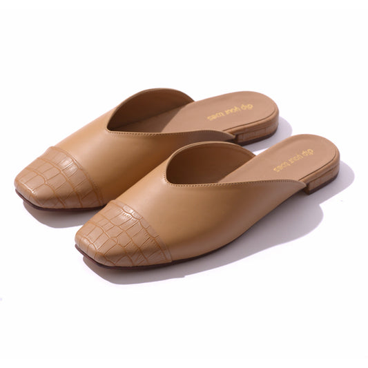 Nude Bella Mules