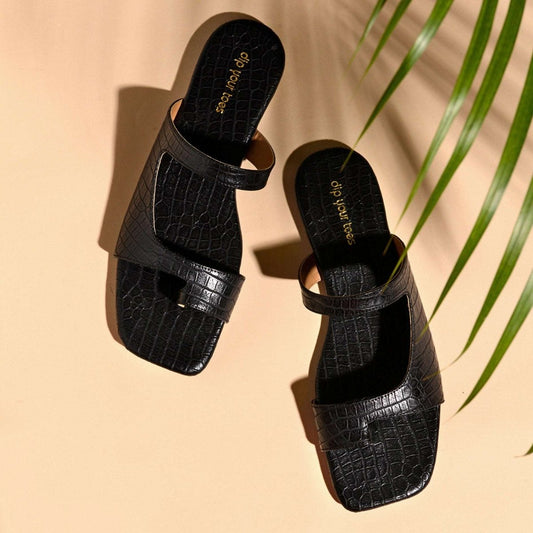 Black indie Flats