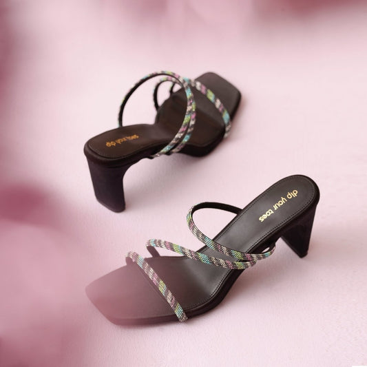 Midnight Glam Heels