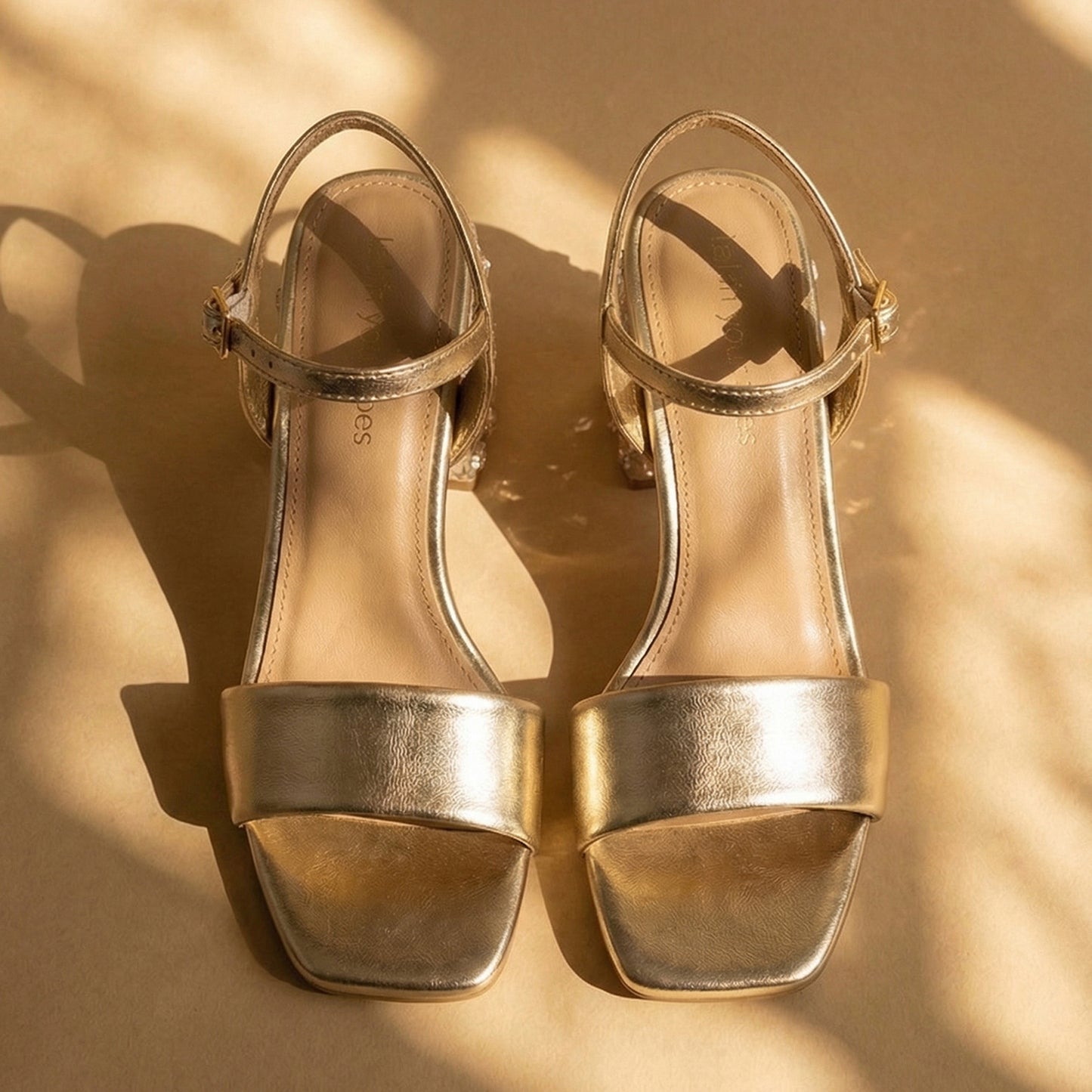 Sunset Gold Sandals