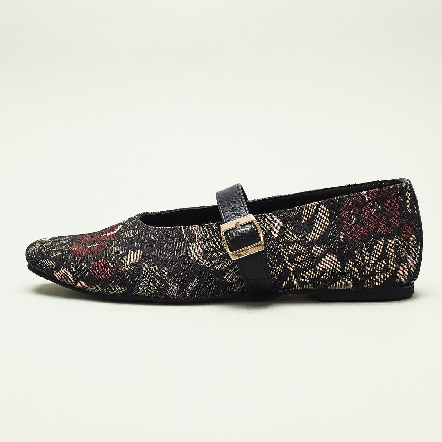 Wildflower Square Toe Mary Jane Flats