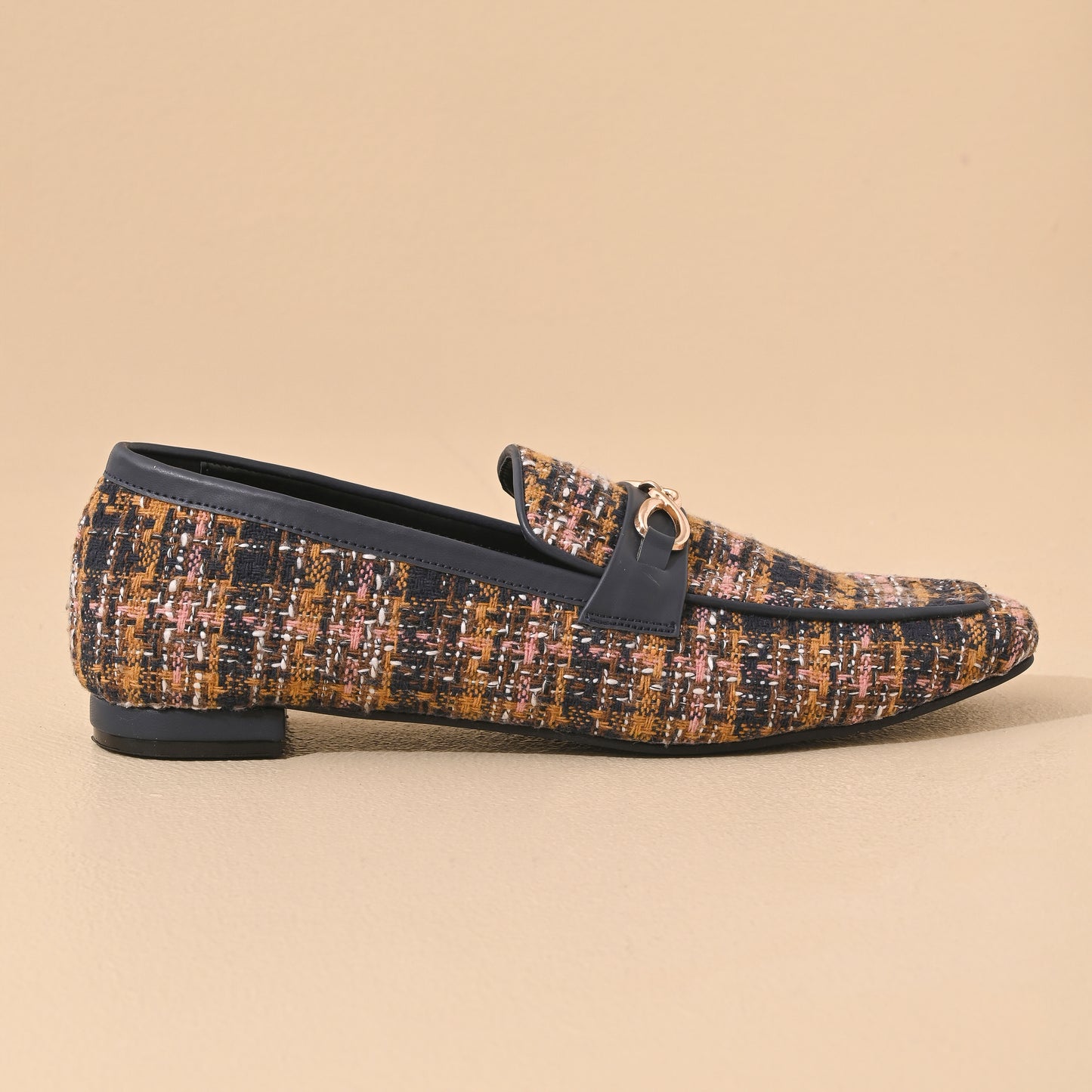 Amber Square Toe Loafers Shoes