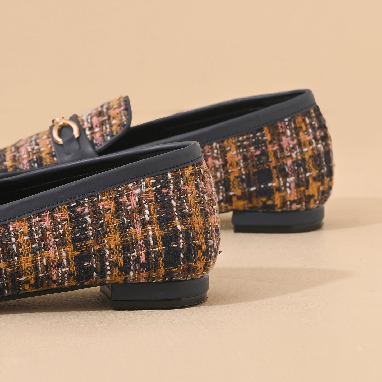 Amber Square Toe Loafers Shoes