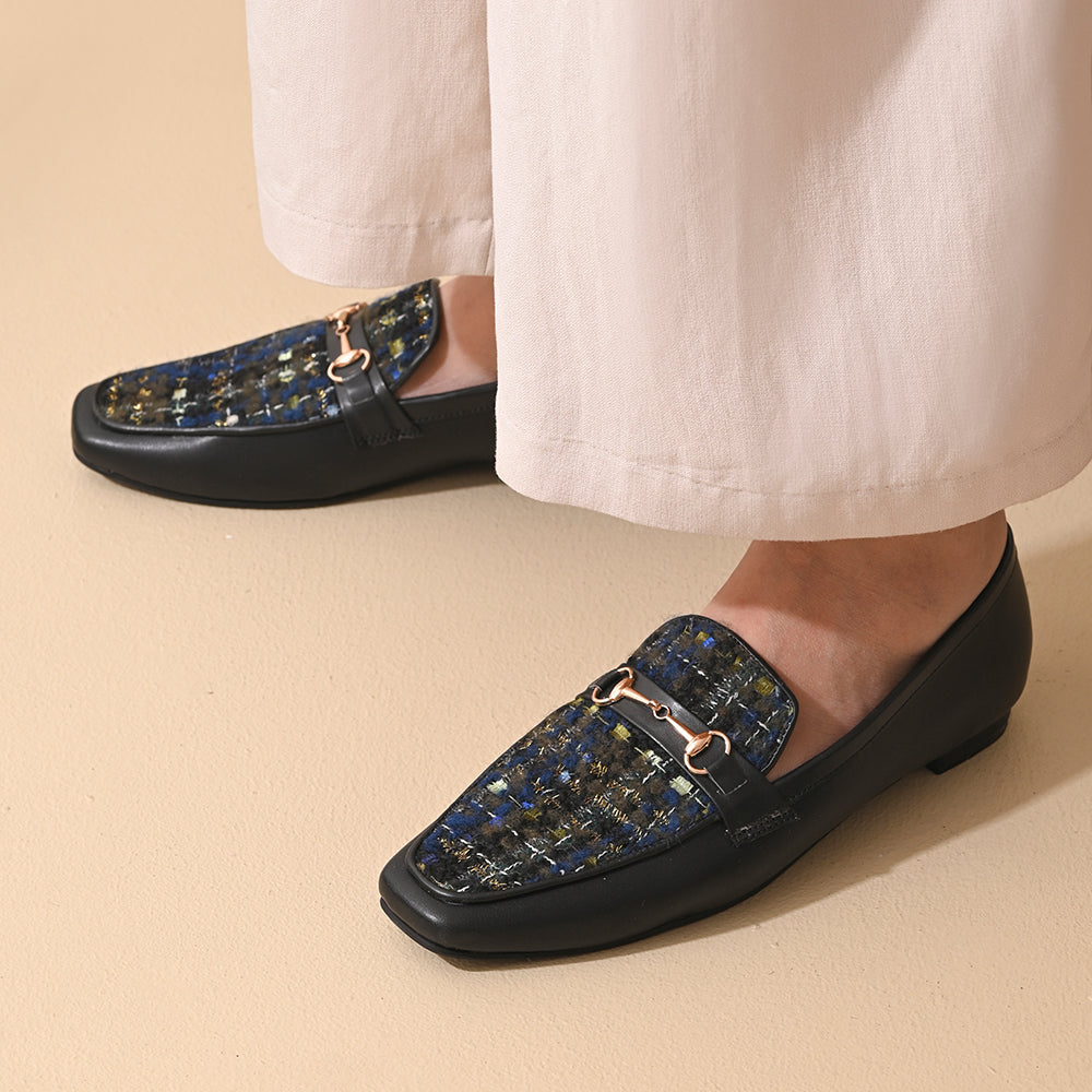 Prussian Square Toe Loafers Shoes