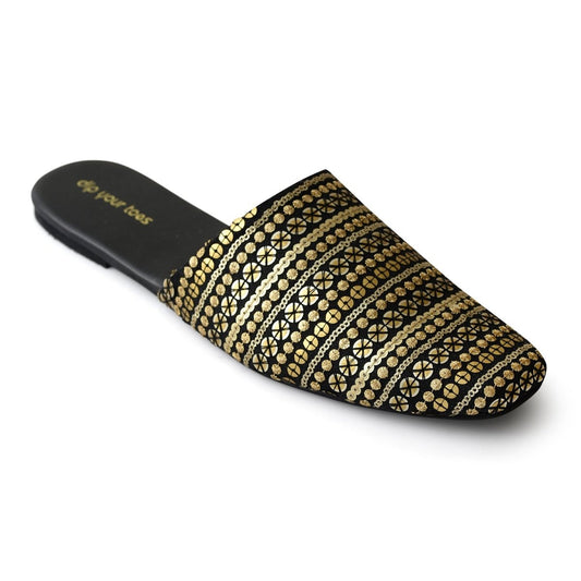 Rich Gold Mules