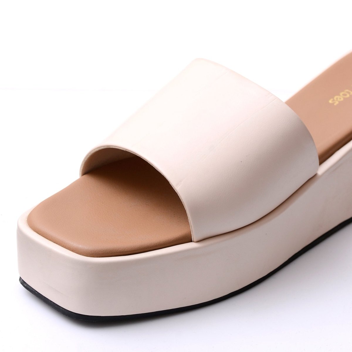 Marshmallow Ivory Platform Sandals