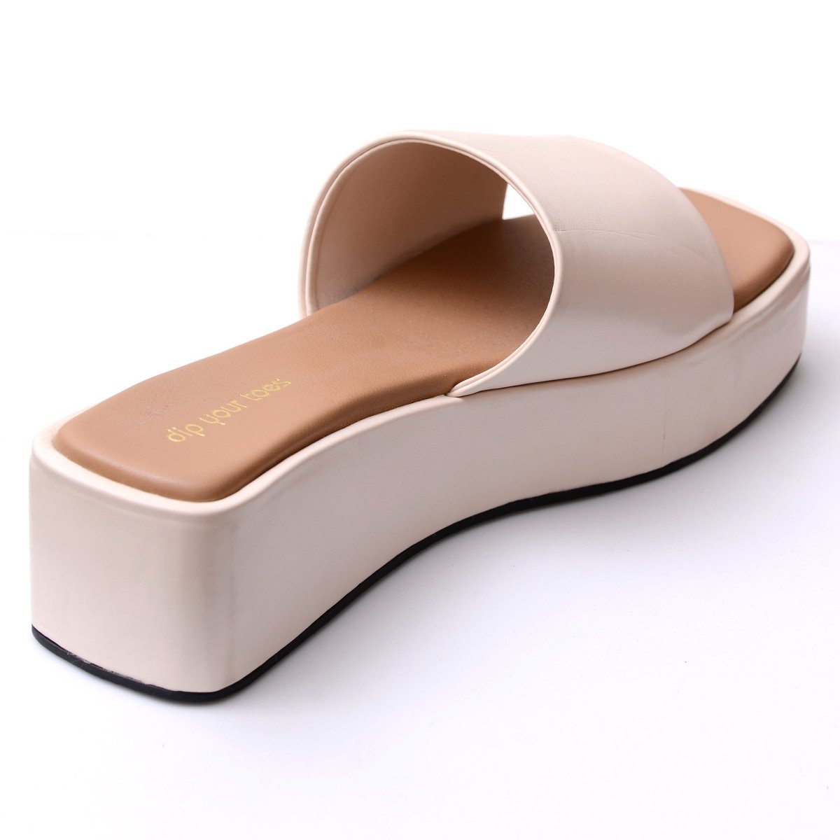 Marshmallow Ivory Platform Sandals