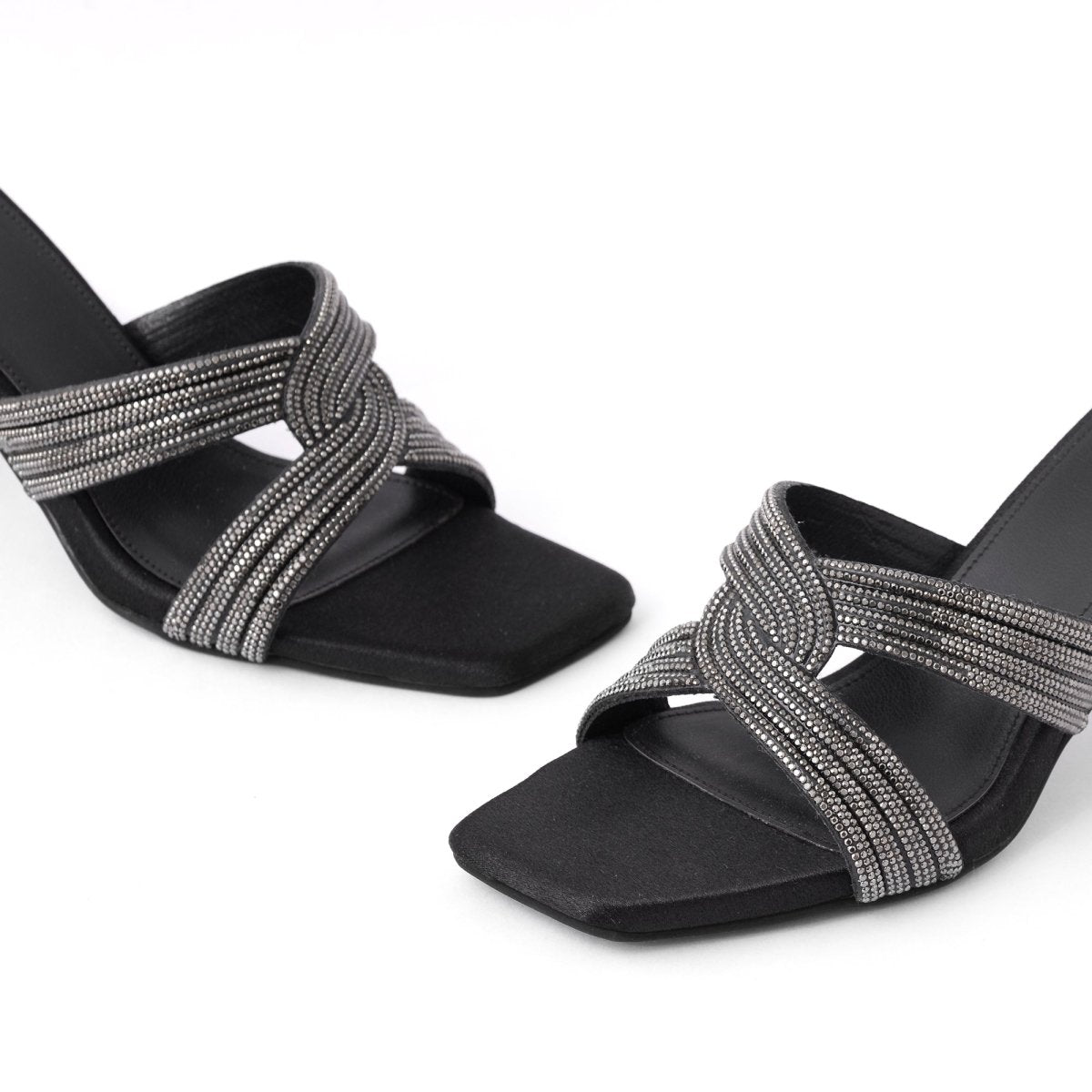 Black Lusture Heels