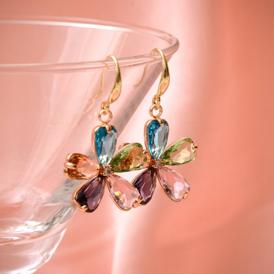 Flower Drop Earrings