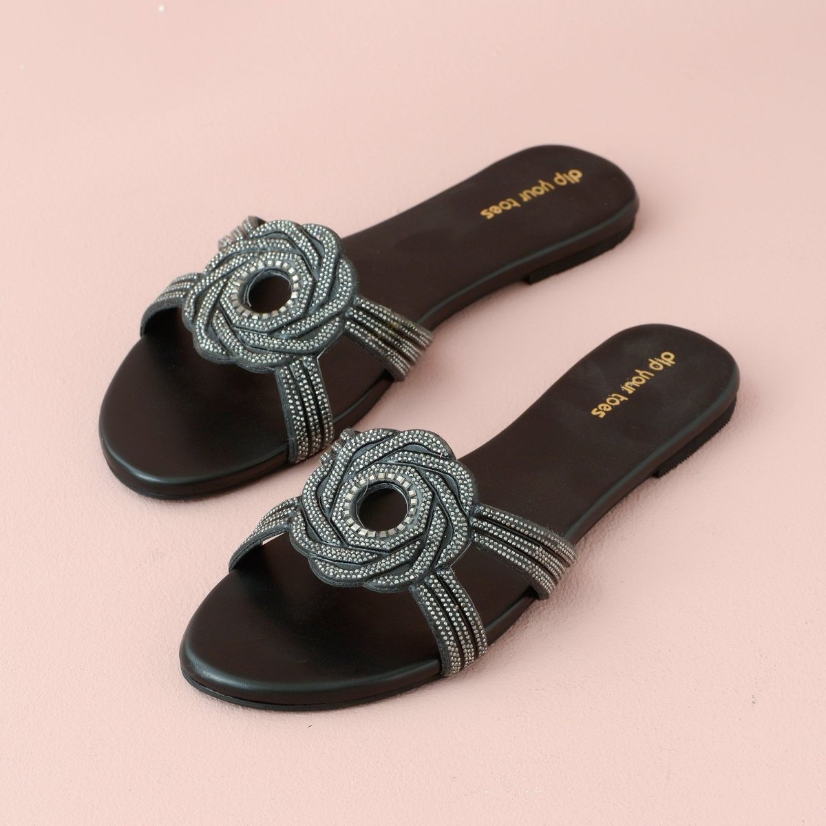 Rose Lusture flats