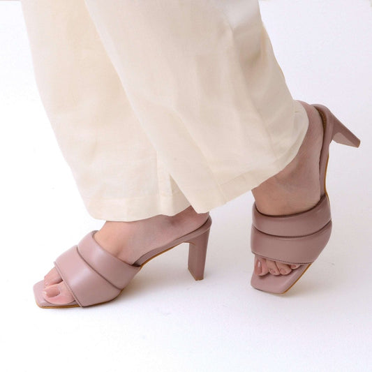 Dusty Lavender Cushioned Heels