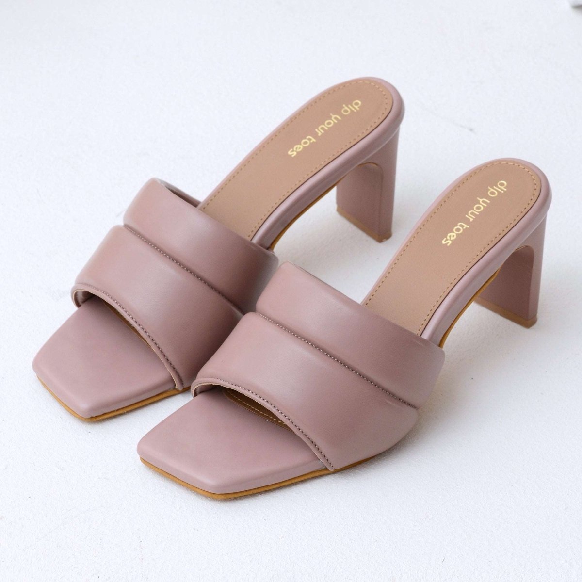 Dusty Lavender Cushioned Heels
