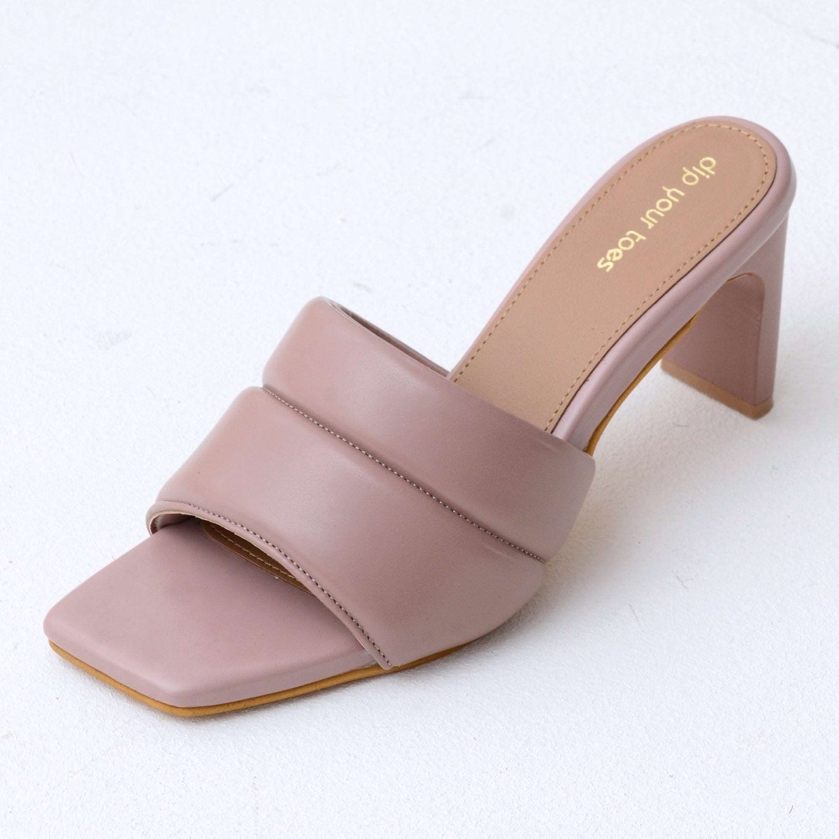 Dusty Lavender Cushioned Heels